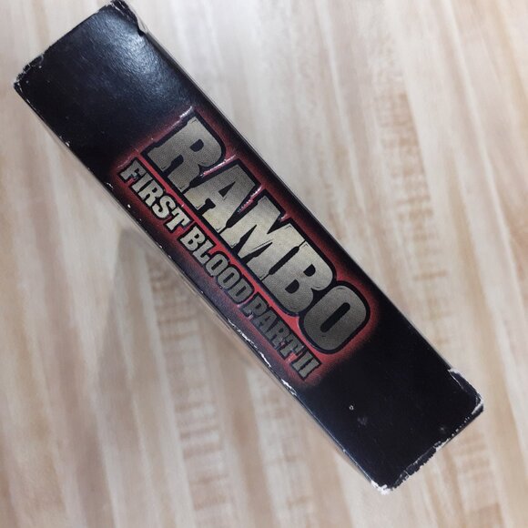 Rambo First Blood Part 2 VHS 1985 Stallone George Cosmatos Action Cult Artisan - Picture 7 of 10